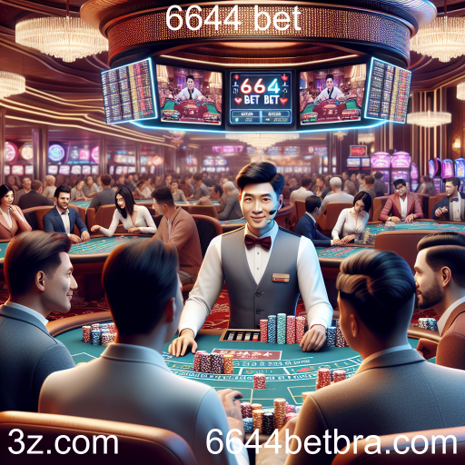 Cassino Ao Vivo: A Experiência Definitiva na 6644 Bet